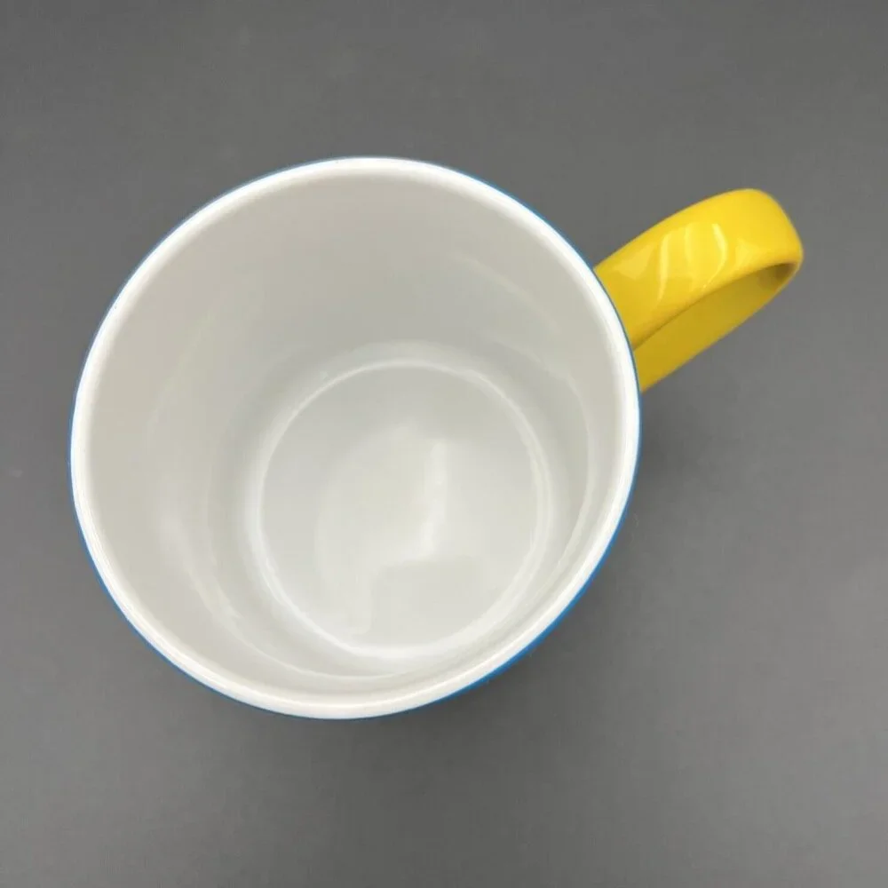 Mr Happy Coffee Mug Mr. Men Little Miss Series Roger Hargreaves Sanrio 2014 - Picture 6 of 10
